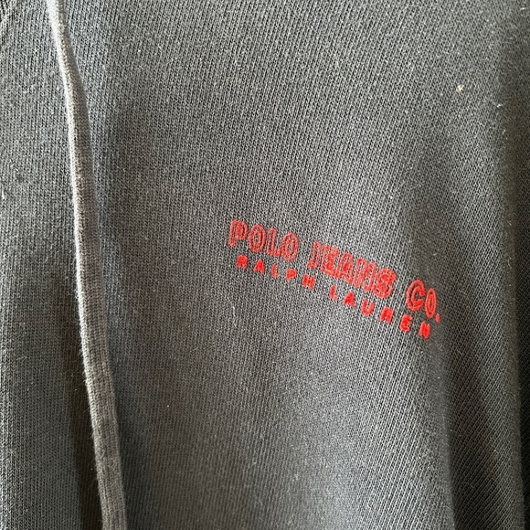 POLO JEANS CO RALPH LAUREN HOODIE SWEATSHIRT MENS XXL VINTAGE STREETWEAR - Picture 5 of 12